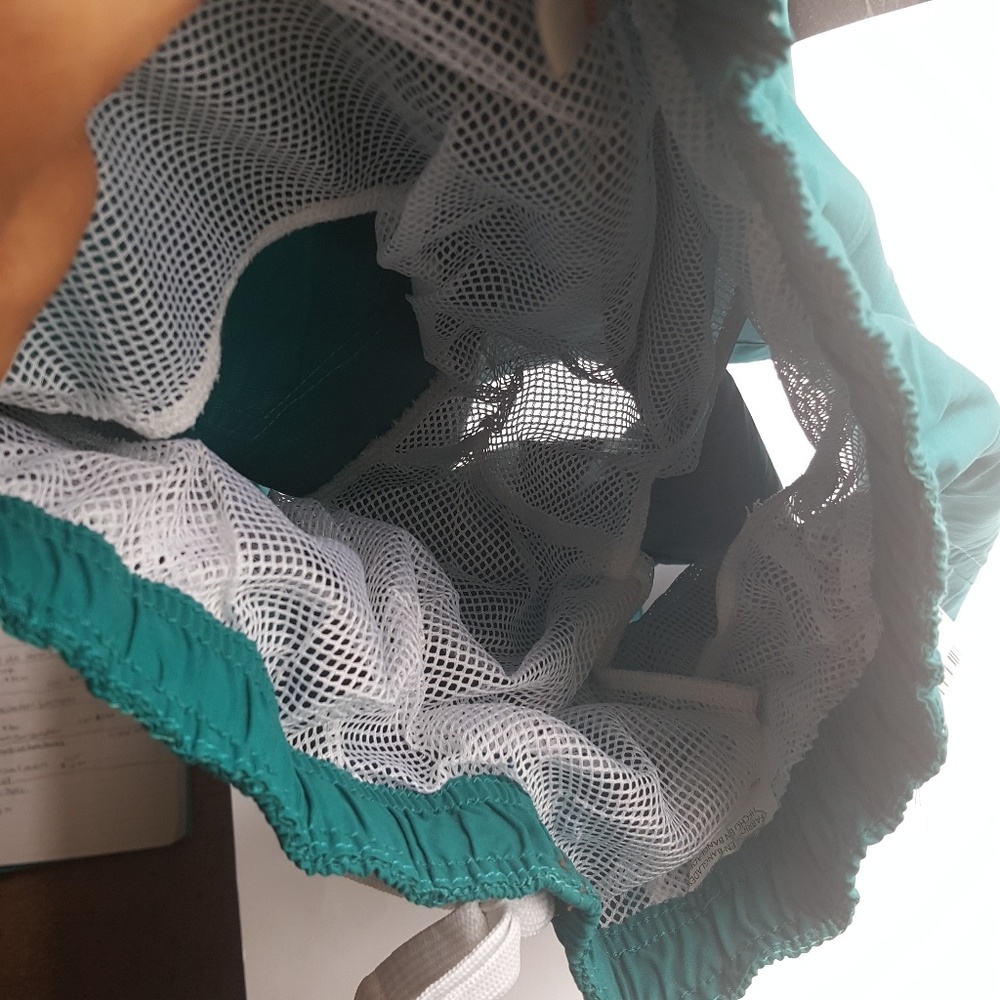 MEN'S Teal Swim Trunks - Picture 3 of 4